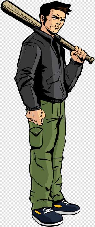 Claude Gta 3 Artwork  HD Png DownloadTransparent PNG