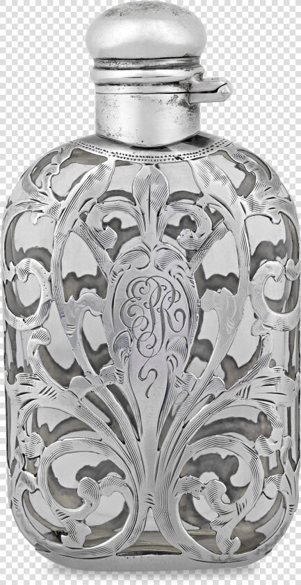 Sterling Silver Perfume Bottle  HD Png DownloadTransparent PNG