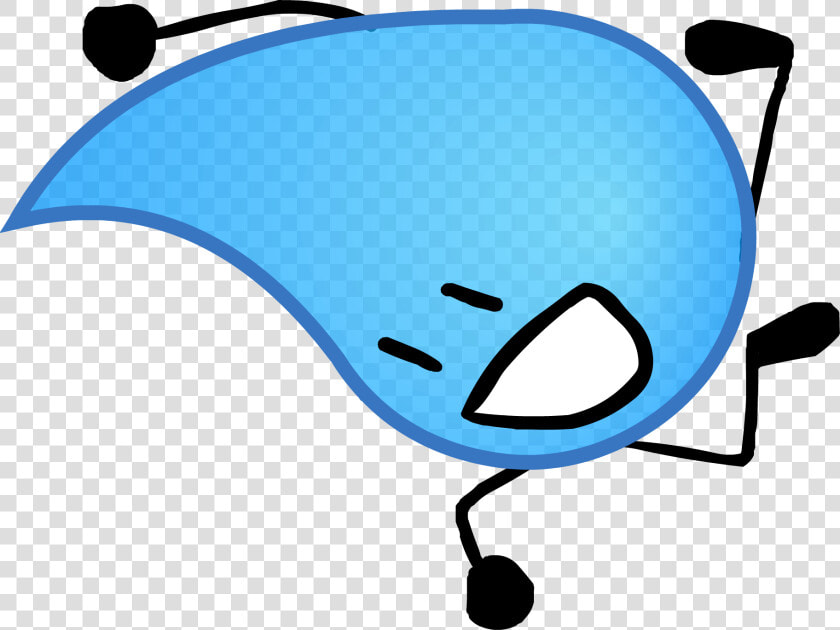 Tear Drop Wiki Pose   Bfdi Teardrop  HD Png DownloadTransparent PNG