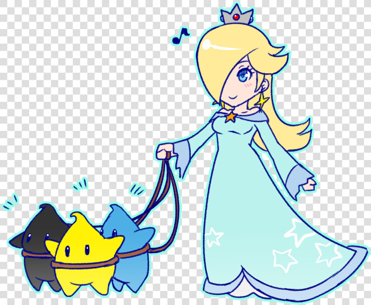 Figuring Out How To Draw Chibis Starting With Rosie    Chibi Rosalina And Luma  HD Png DownloadTransparent PNG