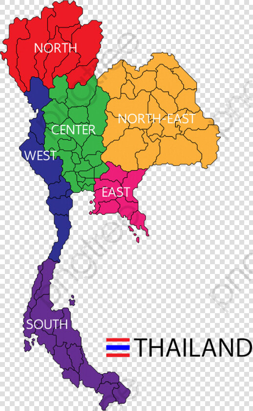 Thailand Map Png  Transparent PngTransparent PNG