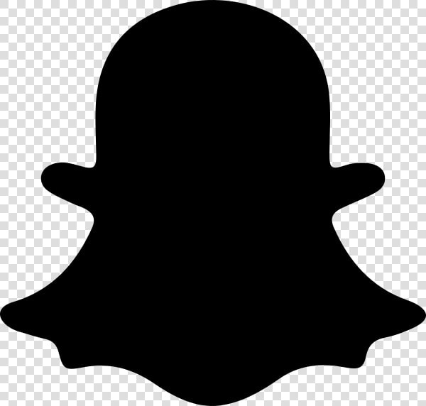 Black Snapchat Logo Picture   Snapchat Logo Black Png  Transparent PngTransparent PNG