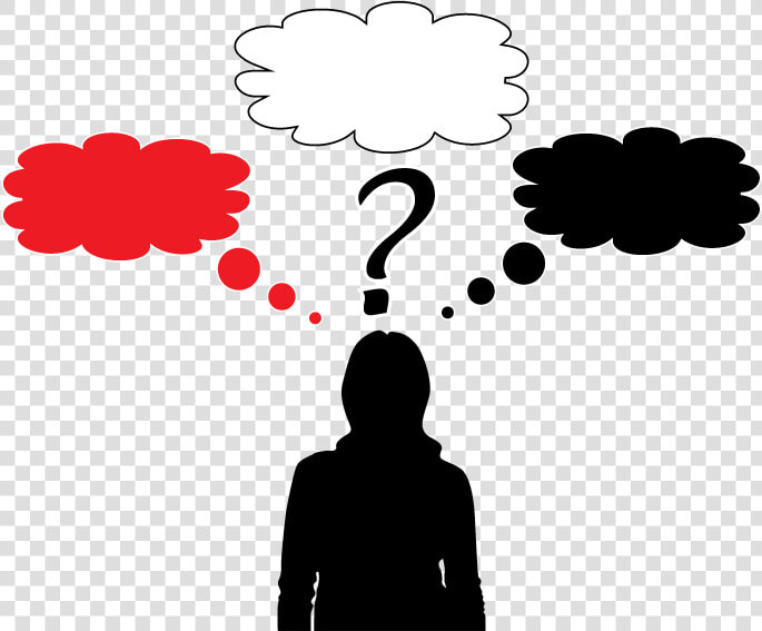 Hd Woman Wondering   Speech Bubble  HD Png DownloadTransparent PNG