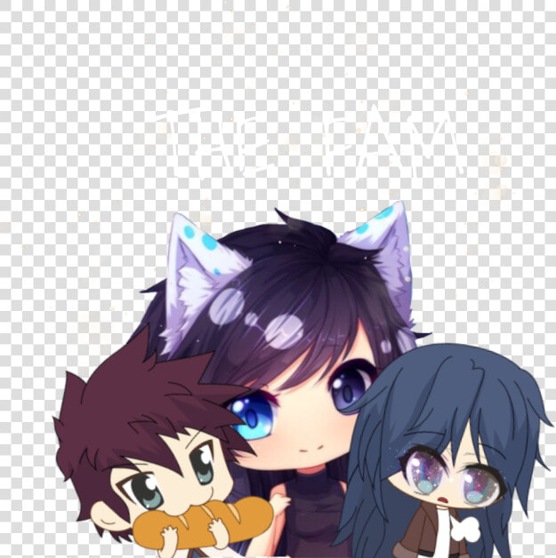 Anime Wolf Girl Easy Draw   Purple Cat Anime Girl  HD Png DownloadTransparent PNG