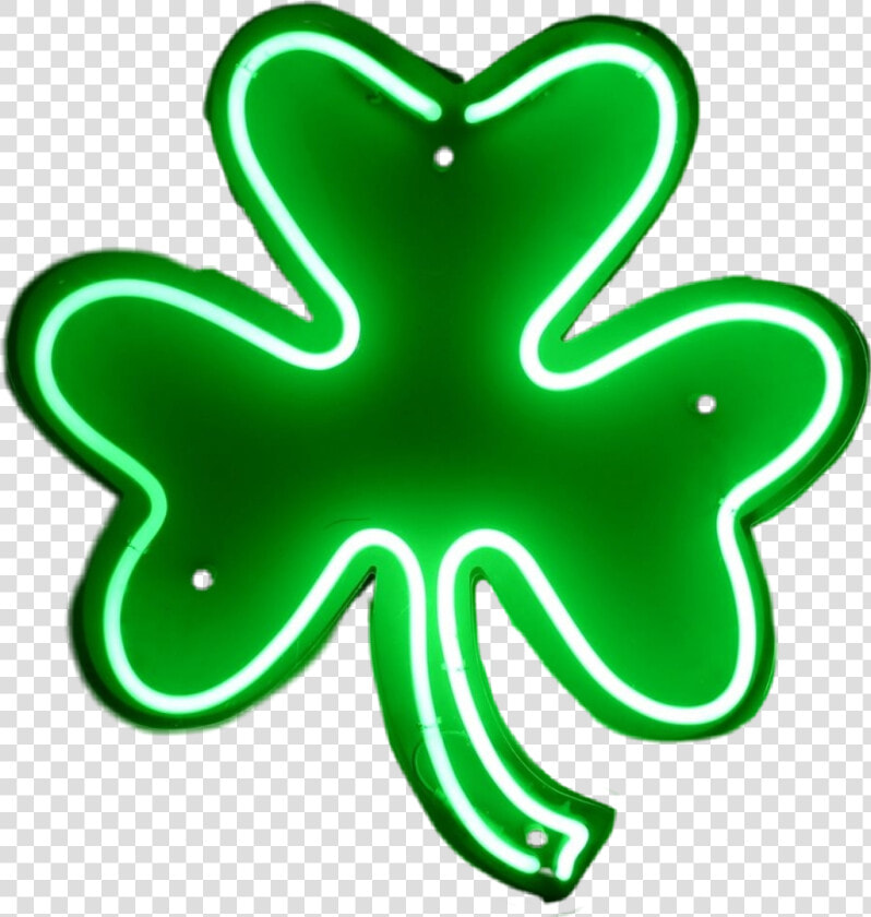  sticker  shamrock  stpatrick  aestheticgreen  green   Neon Green Aesthetic Stickers  HD Png DownloadTransparent PNG