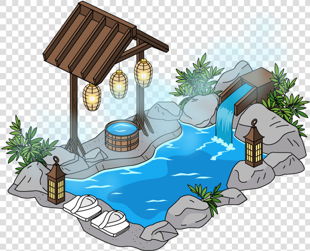 Cartoon Hot Springs Clipart   Png Download   Cartoon Hot Springs Clipart  Transparent PngTransparent PNG