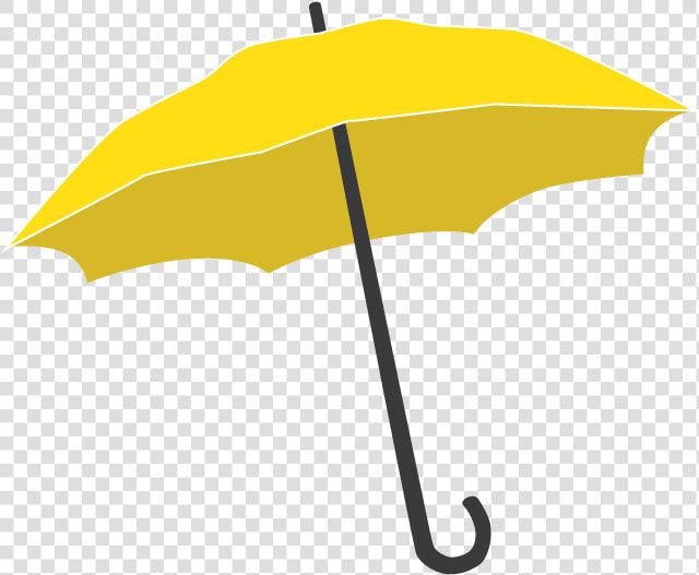 Transparent Umbrella Vector Png   Yellow Umbrella Transparent Background  Png DownloadTransparent PNG