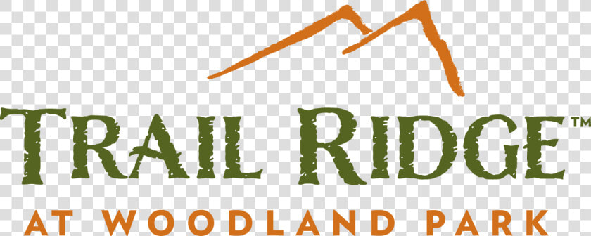 Trail Ridge At Woodland Park Logo   Graphic Design  HD Png DownloadTransparent PNG