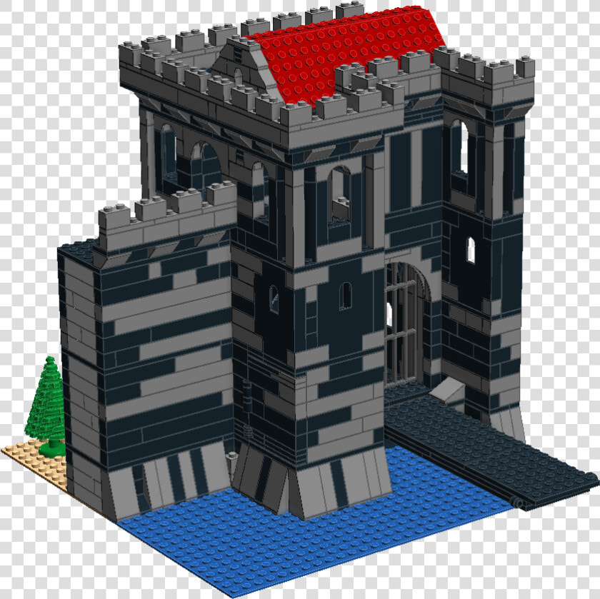 Clip Art S Castle Moc   Architecture  HD Png DownloadTransparent PNG