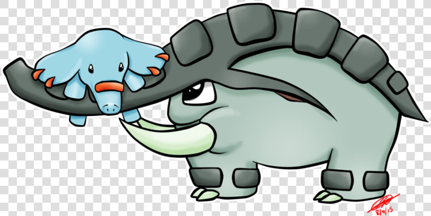 Transparent Donphan Png   Pokemon Phanpy And Donphan  Png DownloadTransparent PNG