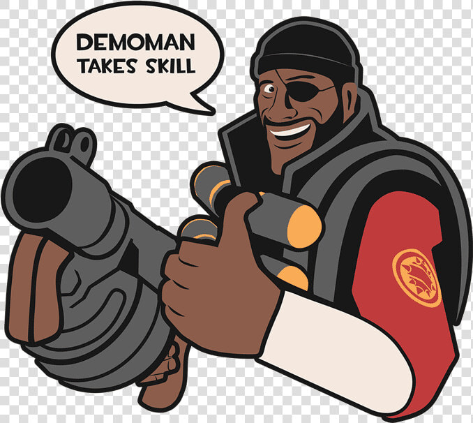 Demoman Takes Skill  HD Png DownloadTransparent PNG