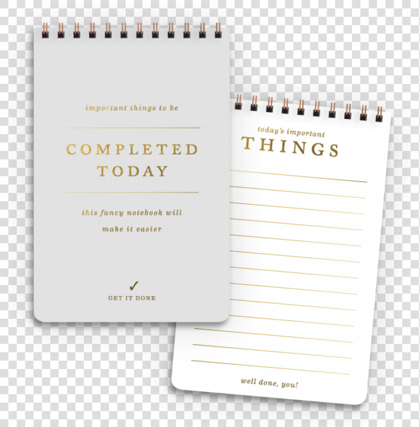 Important Today Notebook   Paper  HD Png DownloadTransparent PNG