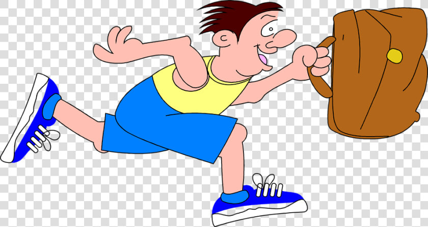 Clip Art Cartoon Jogging   Running Cartoon Guy Png  Transparent PngTransparent PNG