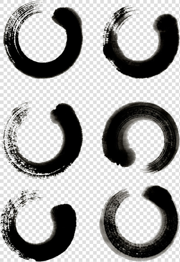 Chinese Style Vintage Ink Border Elements Retro Png   Circle  Transparent PngTransparent PNG