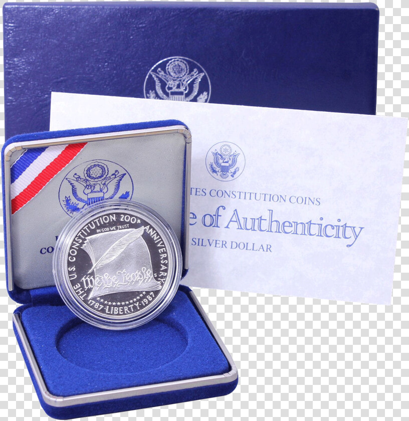 1987 S Constitution Bicentennial Proof Commem 90  Silver   Silver  HD Png DownloadTransparent PNG