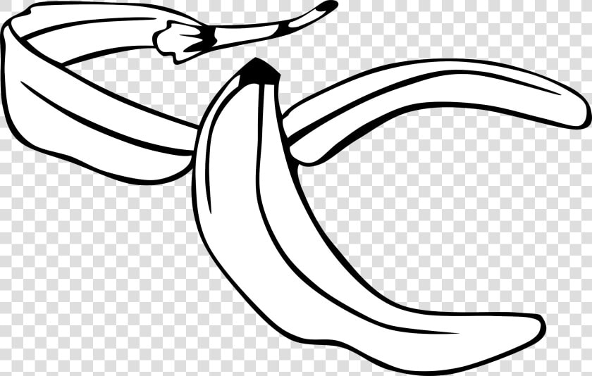 Transparent Banana Clip Art Png   Banana Peel Clip Art  Png DownloadTransparent PNG