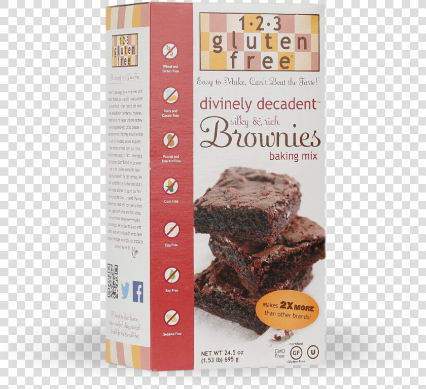 Gluten Free Cacao Brownie Mix  HD Png DownloadTransparent PNG