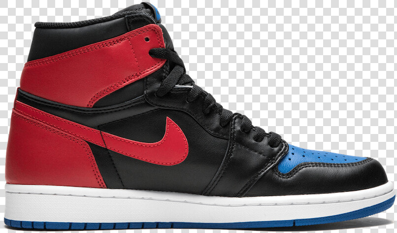 Air Jordan 1 Top 3 555088 026 2016 Release Date   Air Jordan 1 Fragment Bred  HD Png DownloadTransparent PNG