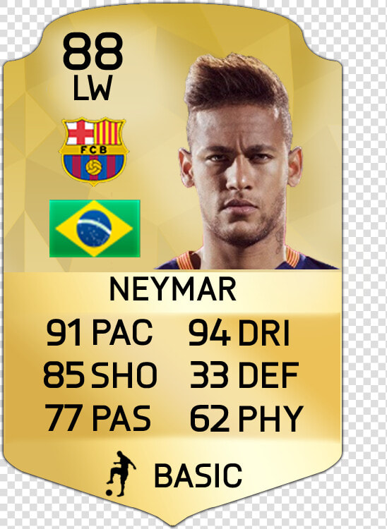 Transparent Neymar Png   David Silva Fifa 17 Card  Png DownloadTransparent PNG