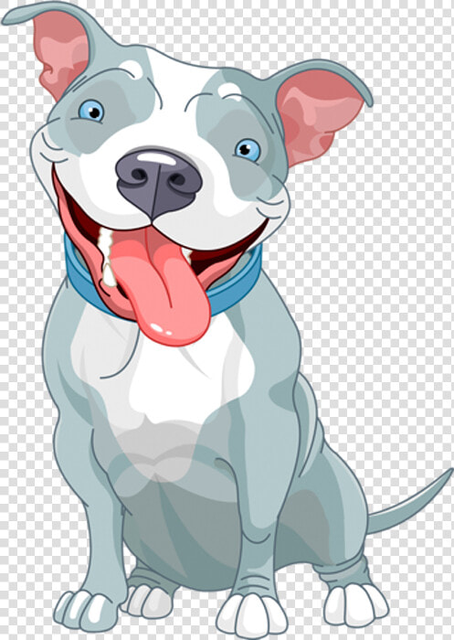 American Pit Bull Terrier   Cute Cartoon Pitbull  HD Png DownloadTransparent PNG