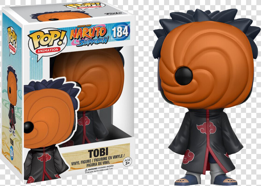 Funko Pop Naruto Tobi  HD Png DownloadTransparent PNG