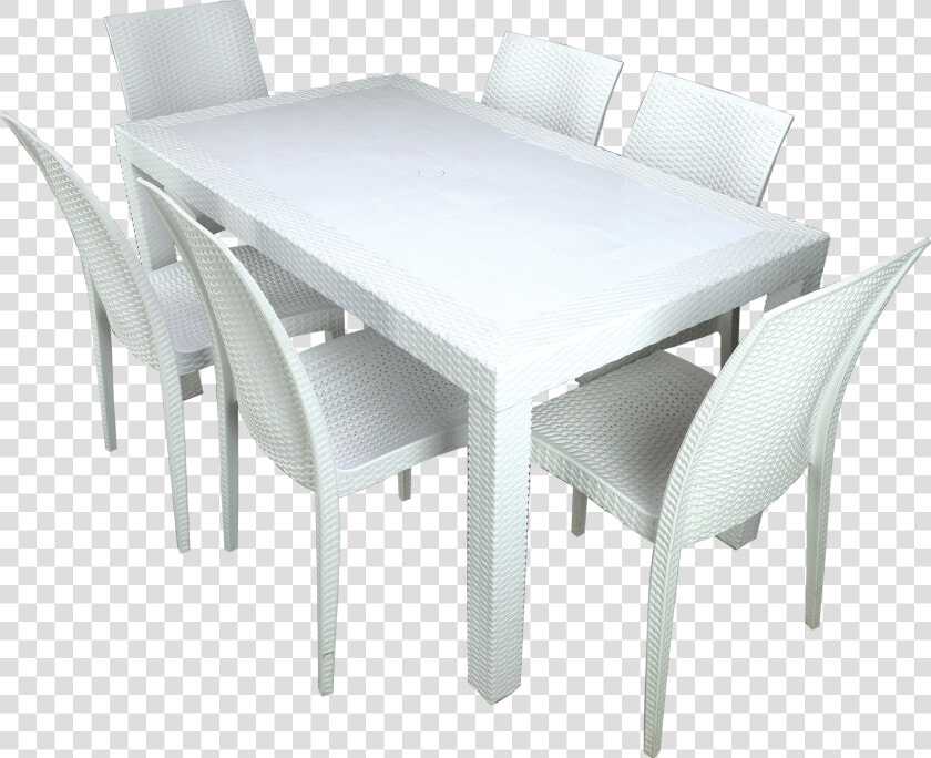 White Dining Table   Caino Furniture  HD Png DownloadTransparent PNG