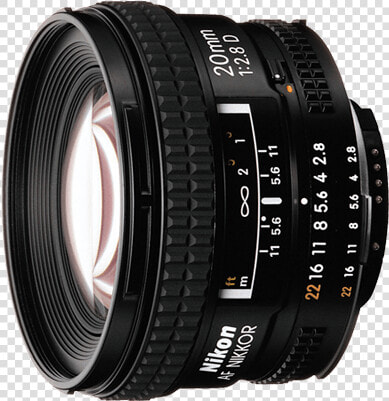 Nikon 20mm F2 8d Af Nikkor Lens  HD Png DownloadTransparent PNG