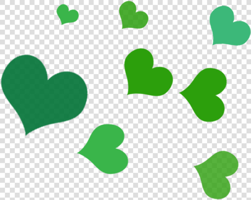 Green Leaves Clipart Leaf Shape   Love Hearts Png Transparent Green  Png DownloadTransparent PNG