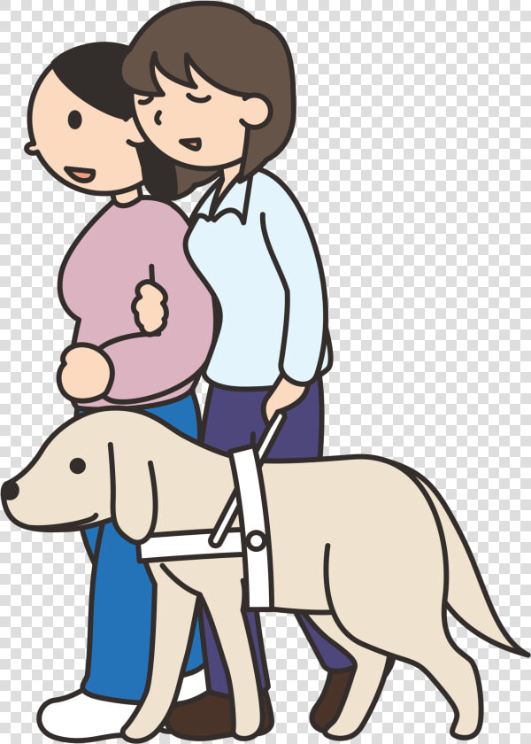 Blind   Visually Impaired Woman With A Friend And Guide   Png Clipart Blind  Transparent PngTransparent PNG