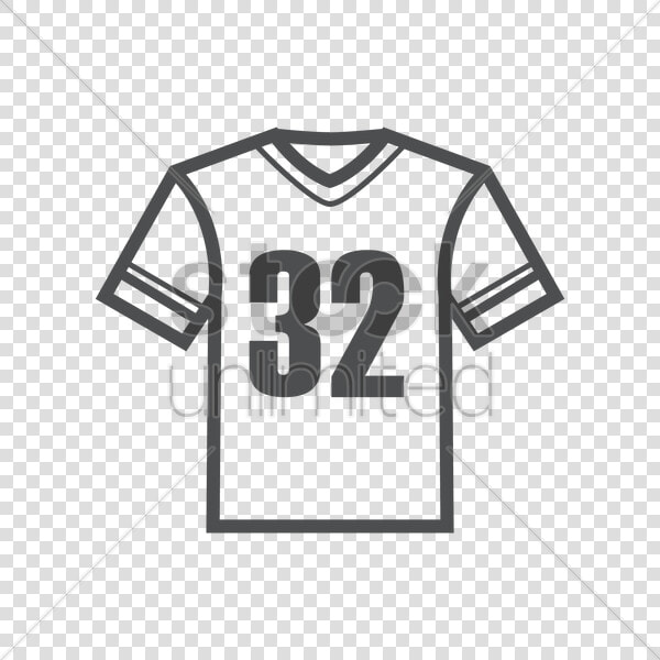 American Football Jersey Vector Image   Vector Football Jersey  HD Png DownloadTransparent PNG