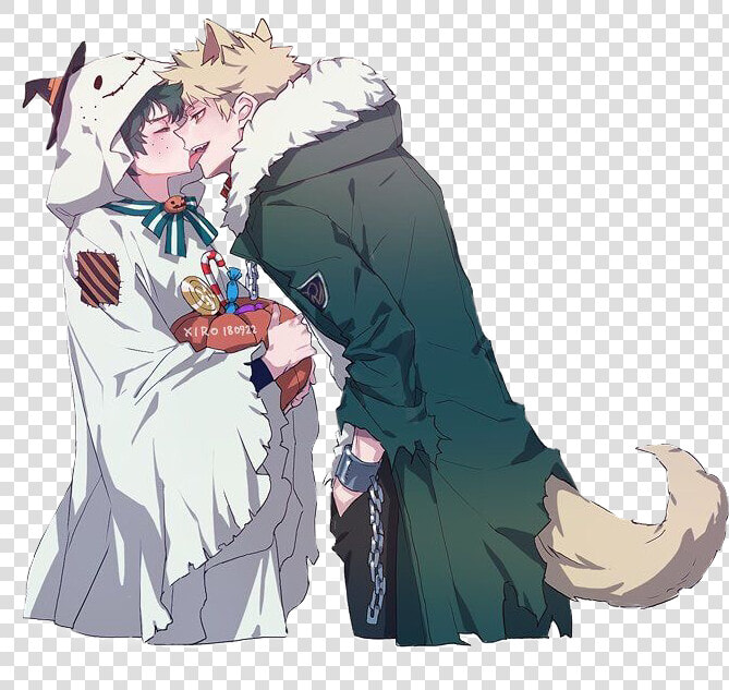  bakudeku  halloween  bakugo  midoriya  kacchan  bakugou   Deku X Bakugou Halloween  HD Png DownloadTransparent PNG