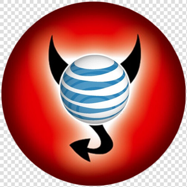 Att Evil Logo   At amp t  HD Png DownloadTransparent PNG