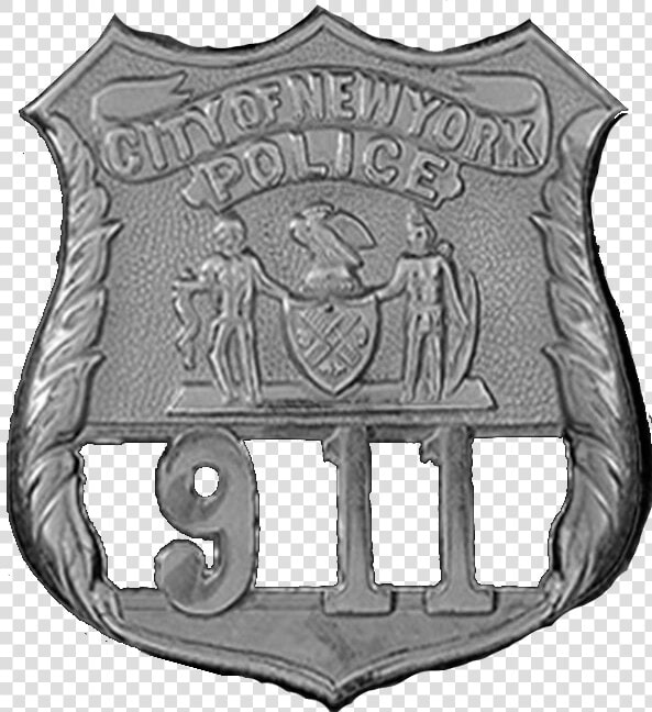 Badge Of A New York City Police Department Officer   Nypd 911 Badge  HD Png DownloadTransparent PNG