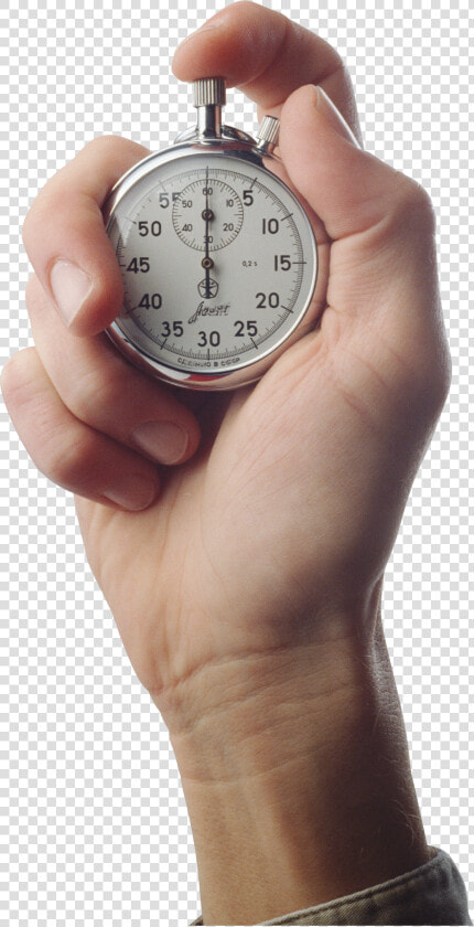 Stopwatch In Hand Png Image   Stopwatch In Hand  Transparent PngTransparent PNG