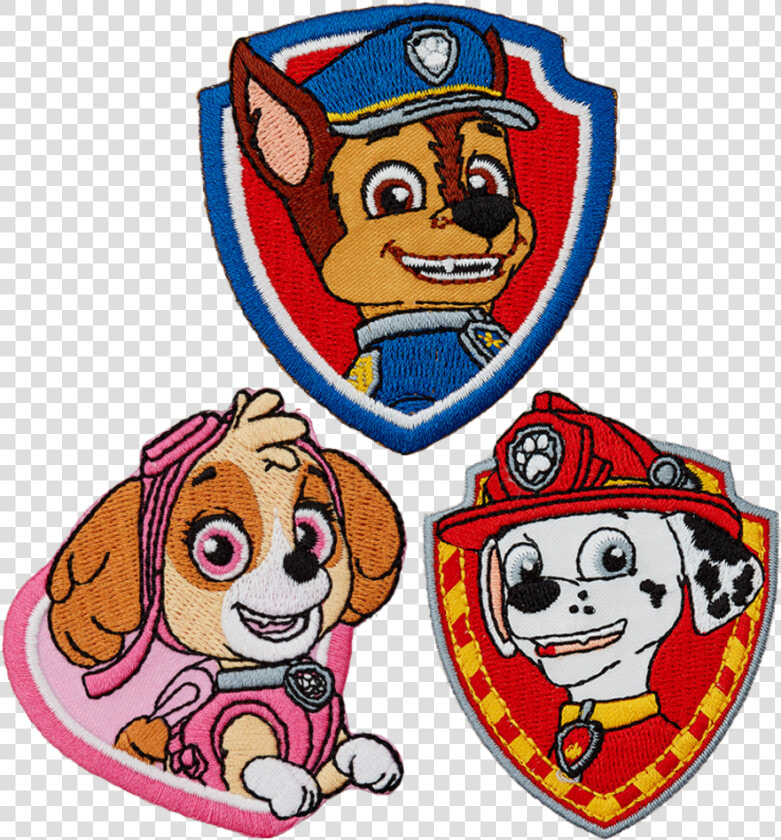 Assortment Paw Patrol   Paw Patrol Patch Iron  HD Png DownloadTransparent PNG