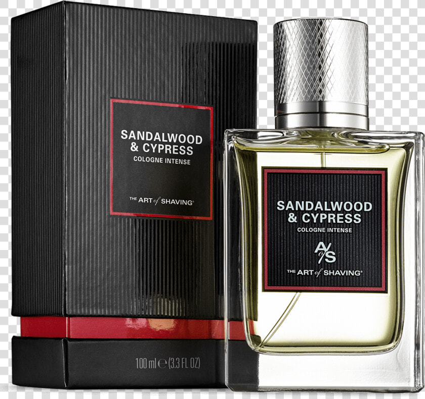 Sandalwood And Cypress Cologne 100ml   The Art Of Shaving Cologne Intense  HD Png DownloadTransparent PNG