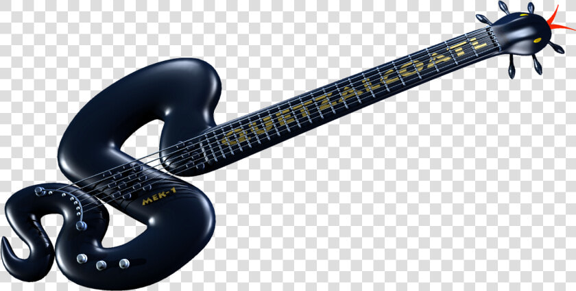 Drawing Guitar Realistic   Quetzalcoatl Guitar  HD Png DownloadTransparent PNG