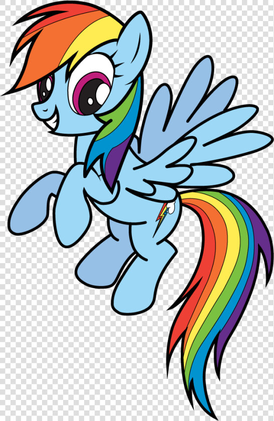 How To Draw Rainbow Dash My Little Pony   My Little Pony Drawing Rainbow Dash  HD Png DownloadTransparent PNG