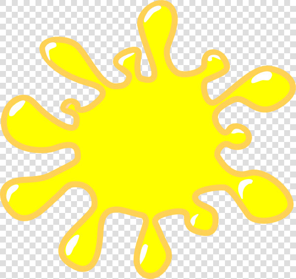 Color Yellow Blob   Green Slime Clipart  HD Png DownloadTransparent PNG