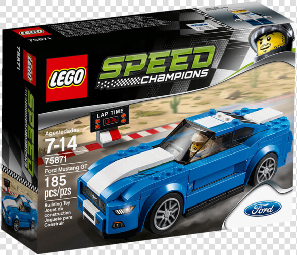 Lego 75871 Speed Champions Ford Mustang Gt  HD Png DownloadTransparent PNG