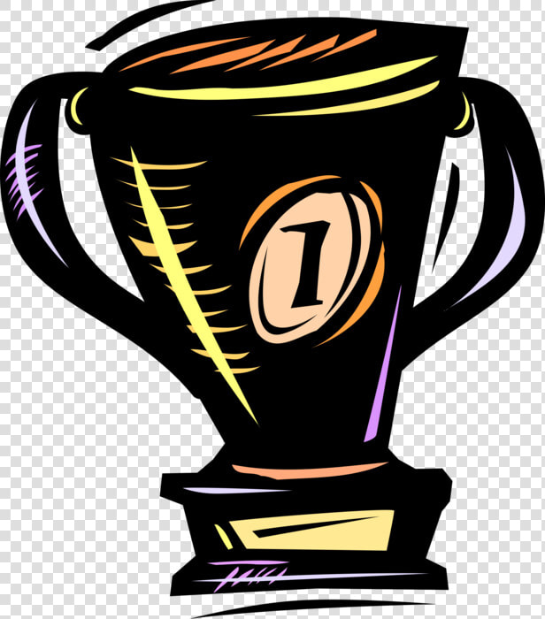 Vector Illustration Of Winner S Trophy Cup Prize Award   Illustration  HD Png DownloadTransparent PNG