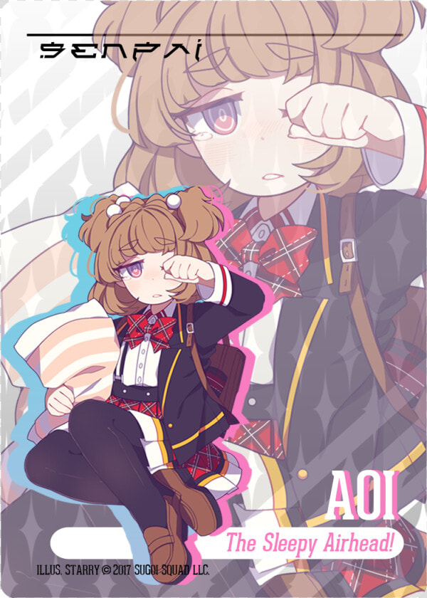 Senpai   Aoi Starry   Cartoon  HD Png DownloadTransparent PNG