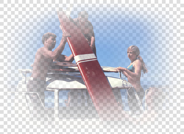 A Photograph Of A Group Of Young People Lifitng A Surfboard  HD Png DownloadTransparent PNG