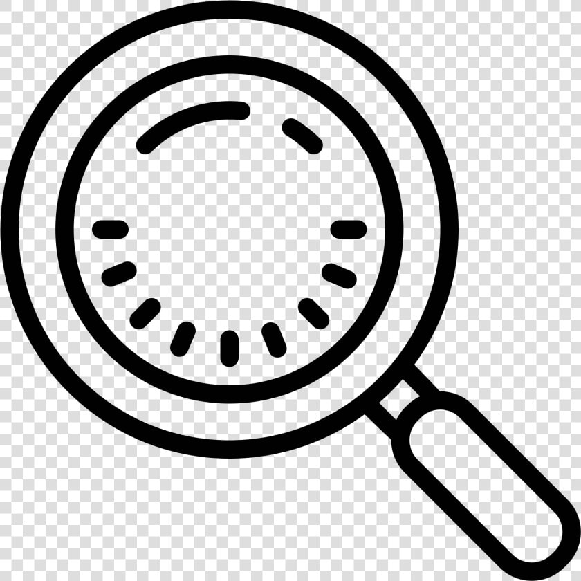 This Icon Is Supposed To Represent A Magnifying Glass   Search Icon Cute  HD Png DownloadTransparent PNG