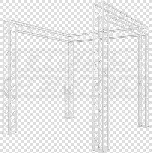 8 foot Truss Trade Show Booth With Open Front   Plate Girder Bridge  HD Png DownloadTransparent PNG