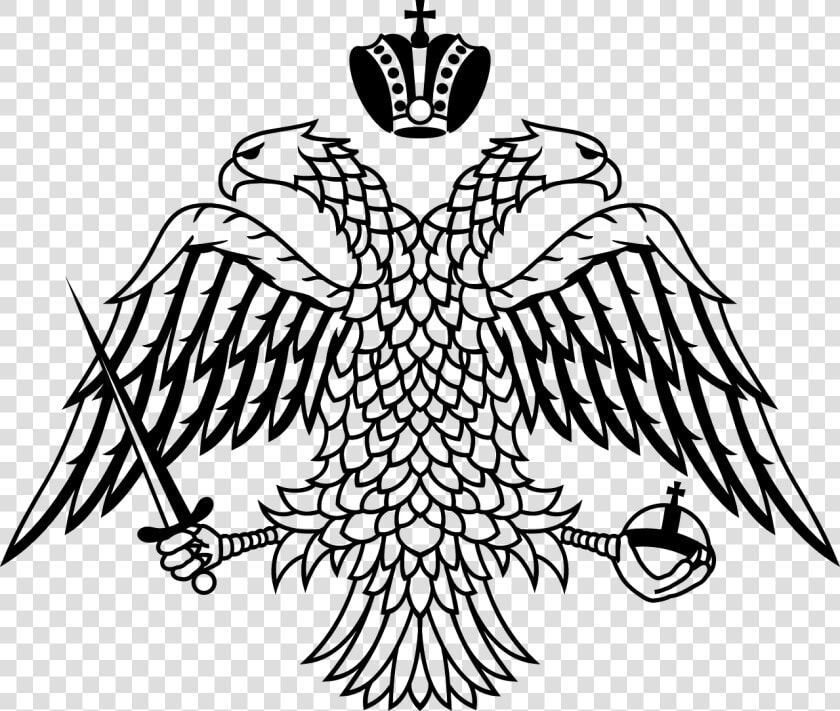 Double headed Eagle Of The Greek Orthodox Church   Greek Double Headed Eagle  HD Png DownloadTransparent PNG