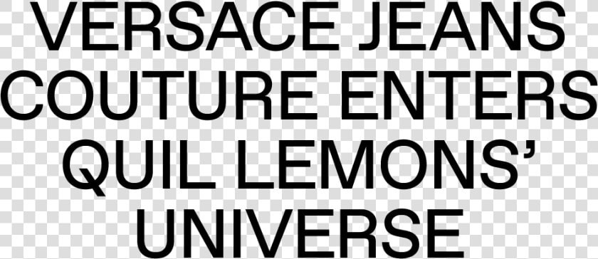 Versace Jeans Couture Enters Quil Lemons’ Universe   Oval  HD Png DownloadTransparent PNG