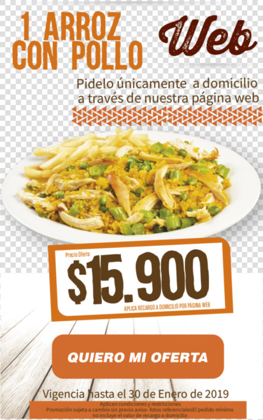 Promo Arroz Con Pollo Nov 2018   Pancit  HD Png DownloadTransparent PNG