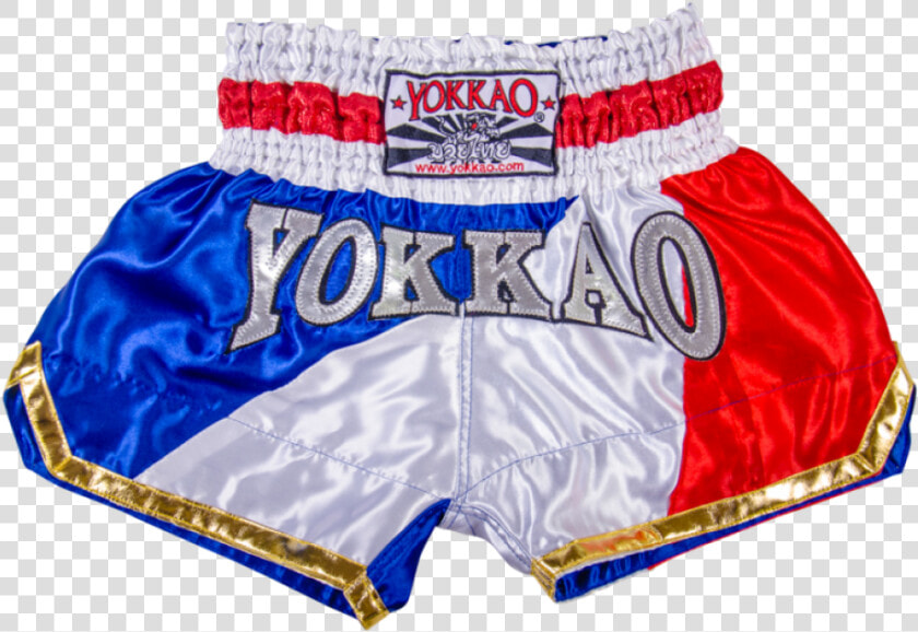 Yokkao Thai Flag Silver Edition Muay Thai Shorts  HD Png DownloadTransparent PNG