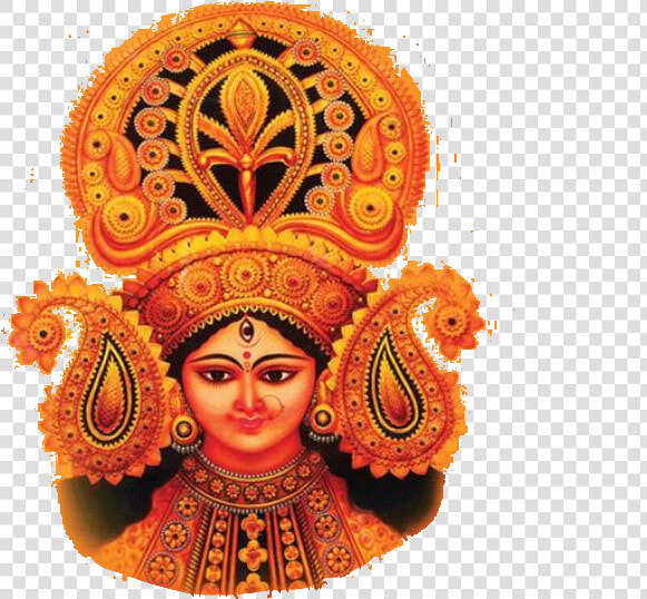 Maa Durga Image Png   Beautiful Painting Of Maa Durga  Transparent PngTransparent PNG